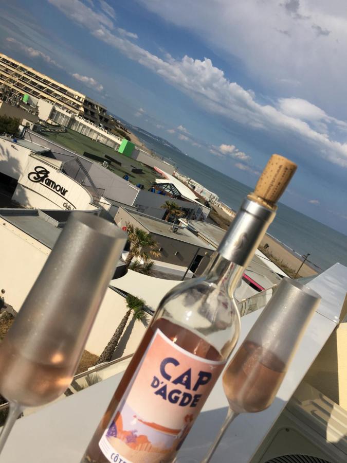 Studio Naturiste Luxury Cap D Agde Vue Mer Apartment Luaran gambar