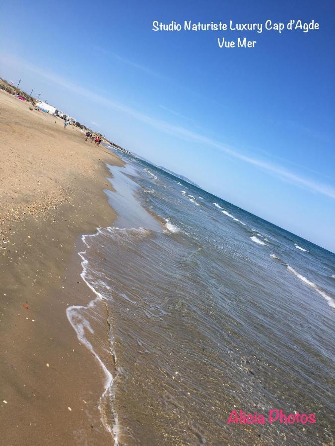 Studio Naturiste Luxury Cap D Agde Vue Mer Apartment Luaran gambar