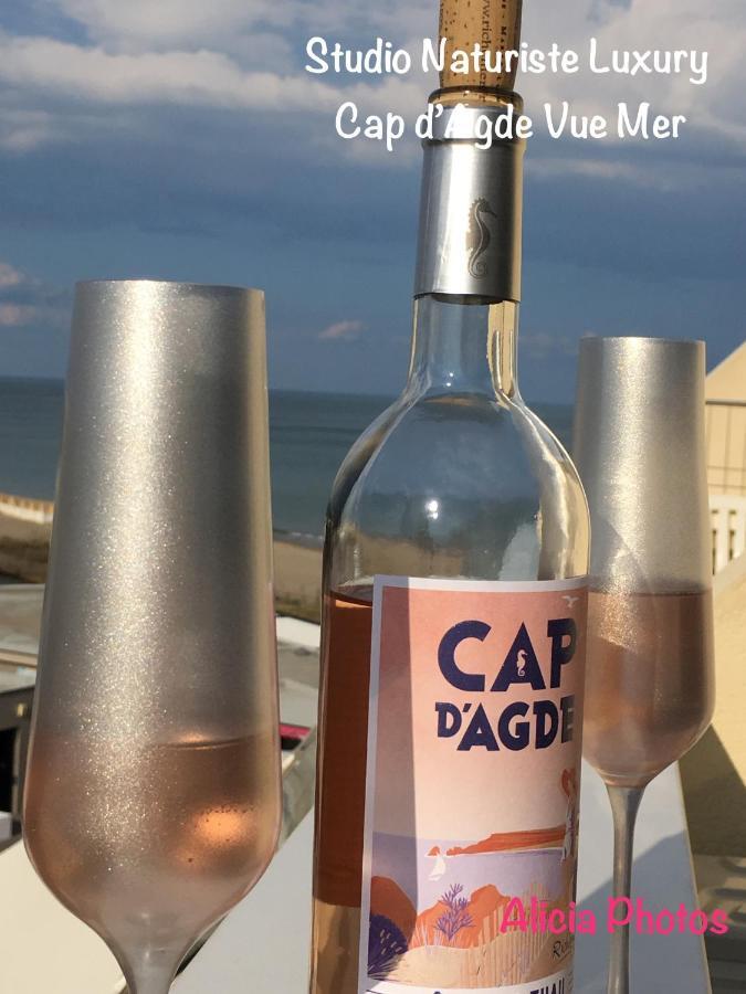Studio Naturiste Luxury Cap D Agde Vue Mer Apartment Luaran gambar